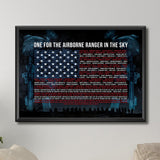 Airborne Ranger in the Sky Canvas - 20" x 28" Canvas - Print