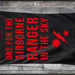 Airborne Ranger in The Sky Flag - 3' x 5' - Flag