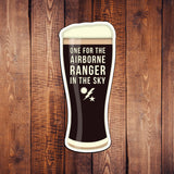 Airborne Ranger Pint Sticker - 5" - Sticker