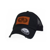 Airborne Wings Leather Dad Cap - Hook and Loop - Headwear