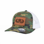 Airborne Wings Leather Snap - Back - Adjustable - Headwear