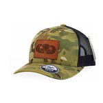 Airborne Wings Leather Snap - Back - Adjustable - Headwear