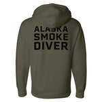 AK Smoke Diver Hoodie - Small - Private Hoodie