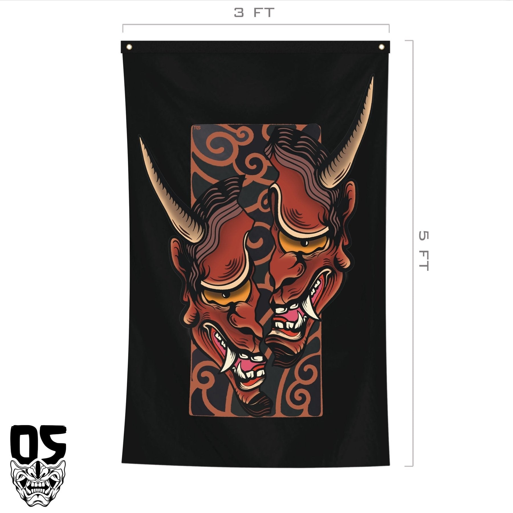 Akuma Flag - 3' x 5' - Flag