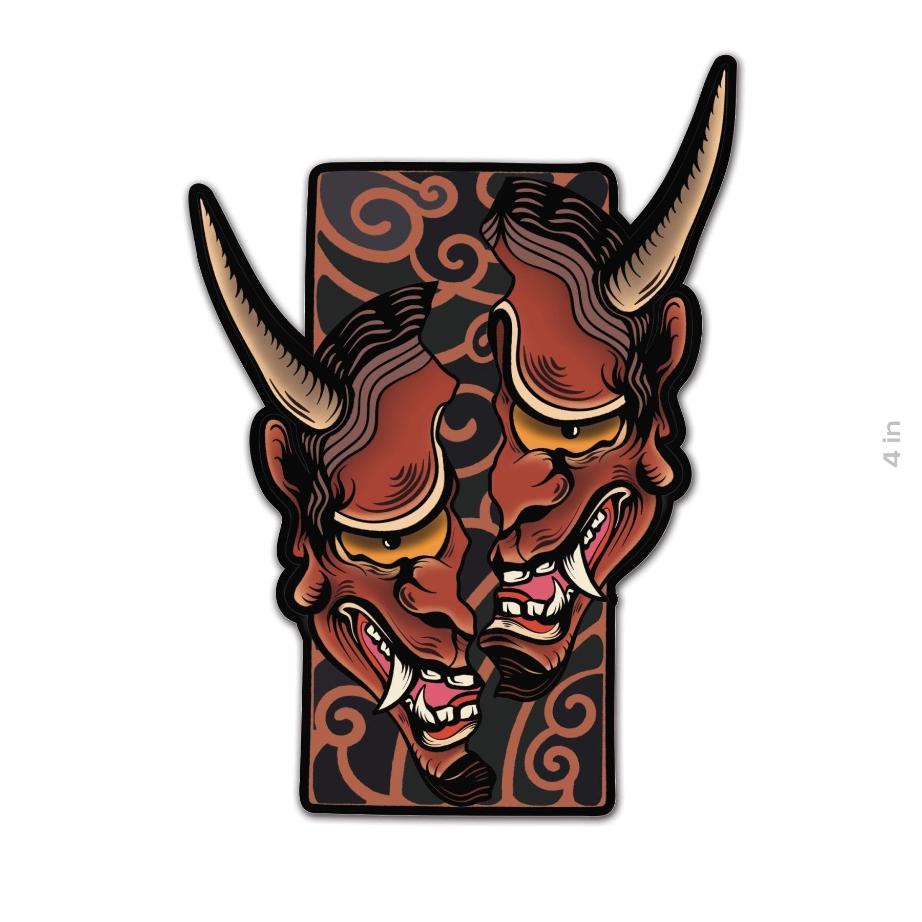 Akuma Sticker - 4" - Sticker