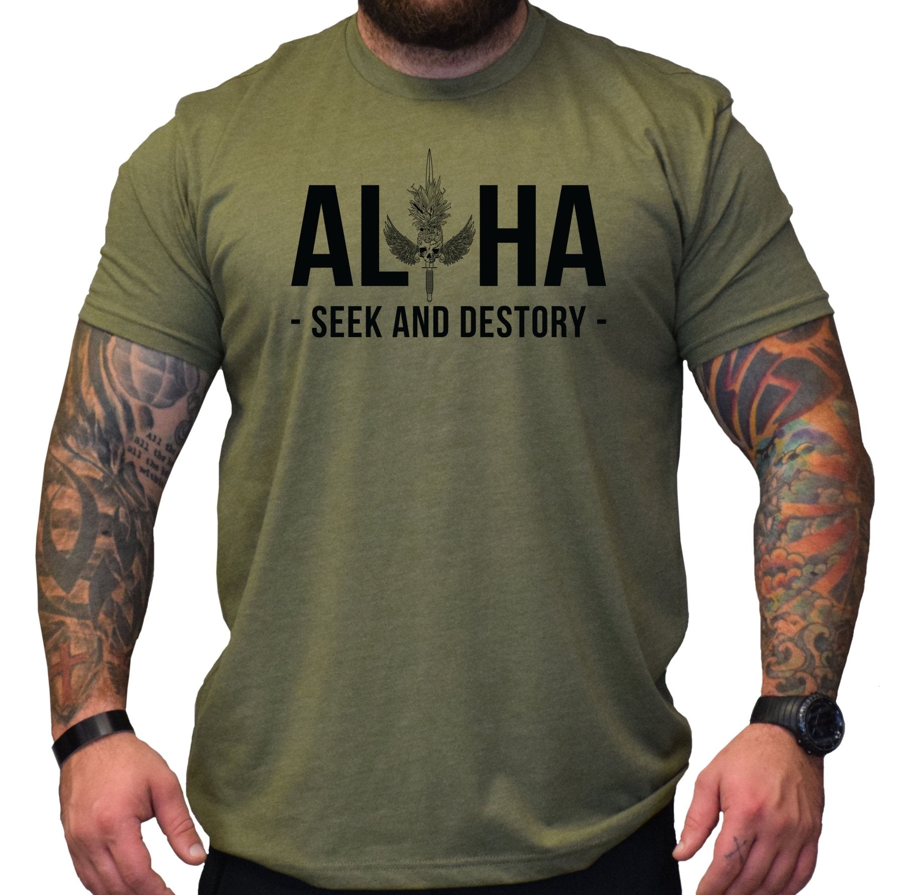 Aloha Search And Destroy - Small - Shirt