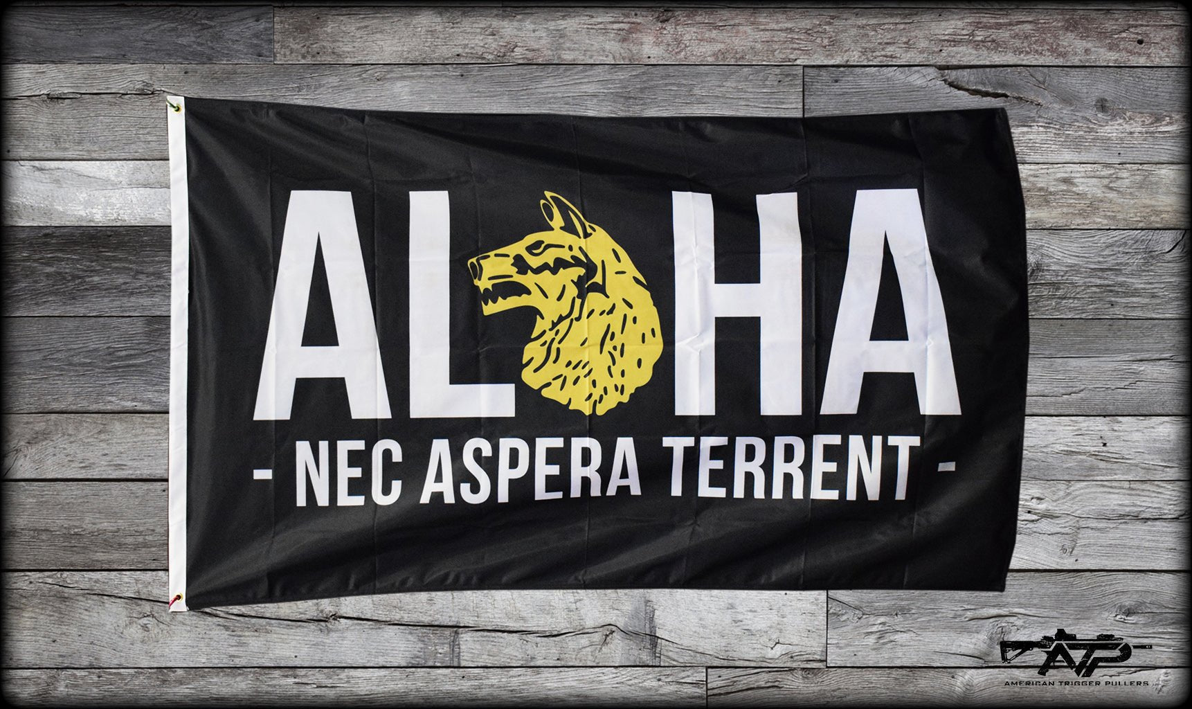 Aloha Wolfhound Flag - 3' x 5' - Flag