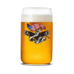 America 250 Eagle Beer Can Glass Set - 16oz - Glassware