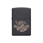 America 250 Eagle Lighter - Matte Black - No Discount