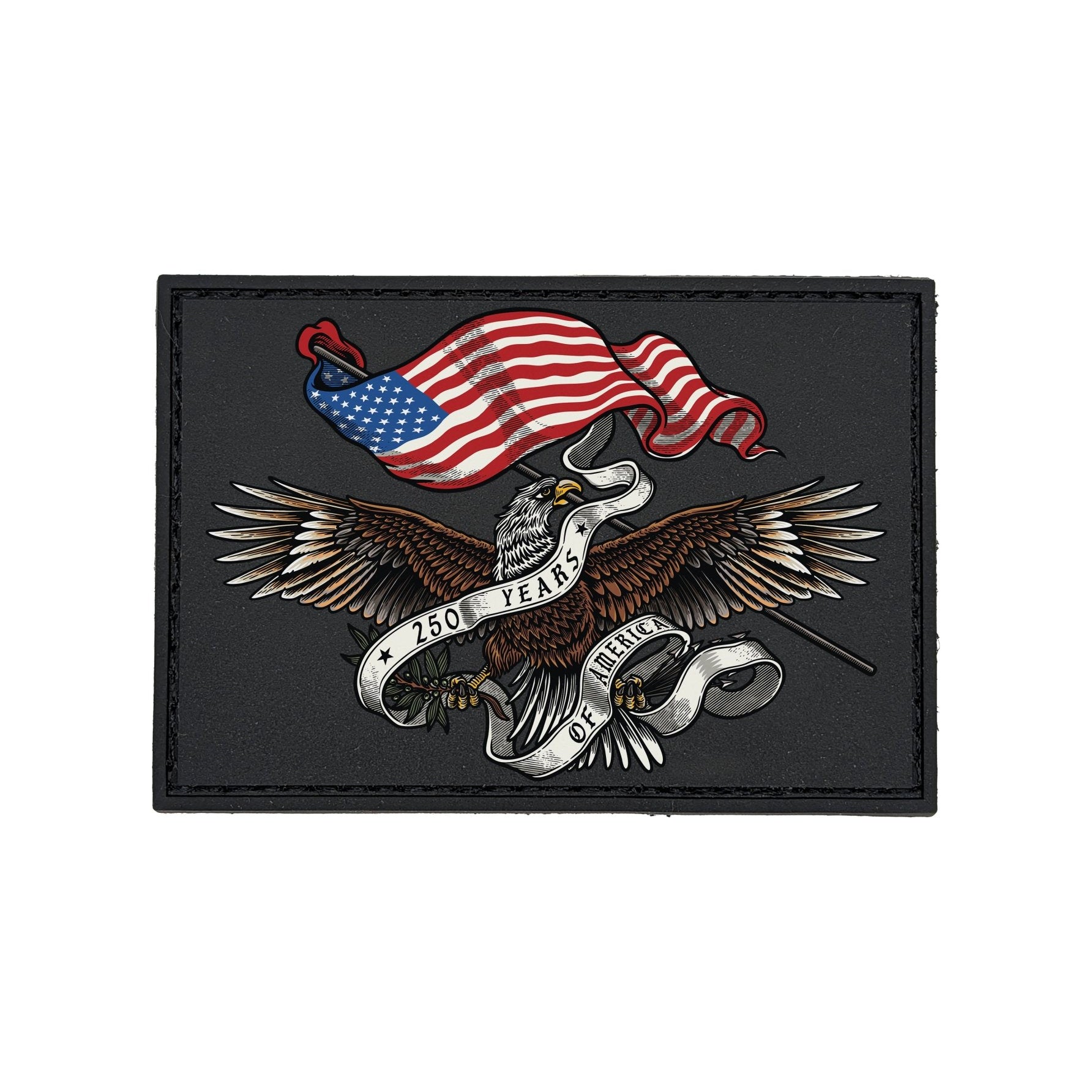 America 250 PVC Patch - 3" x 2" - Patch