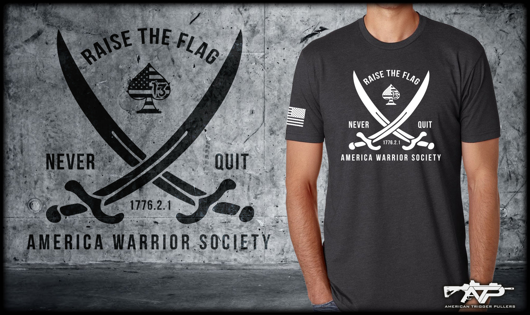 America Warrior Society - Charcoal - Archive