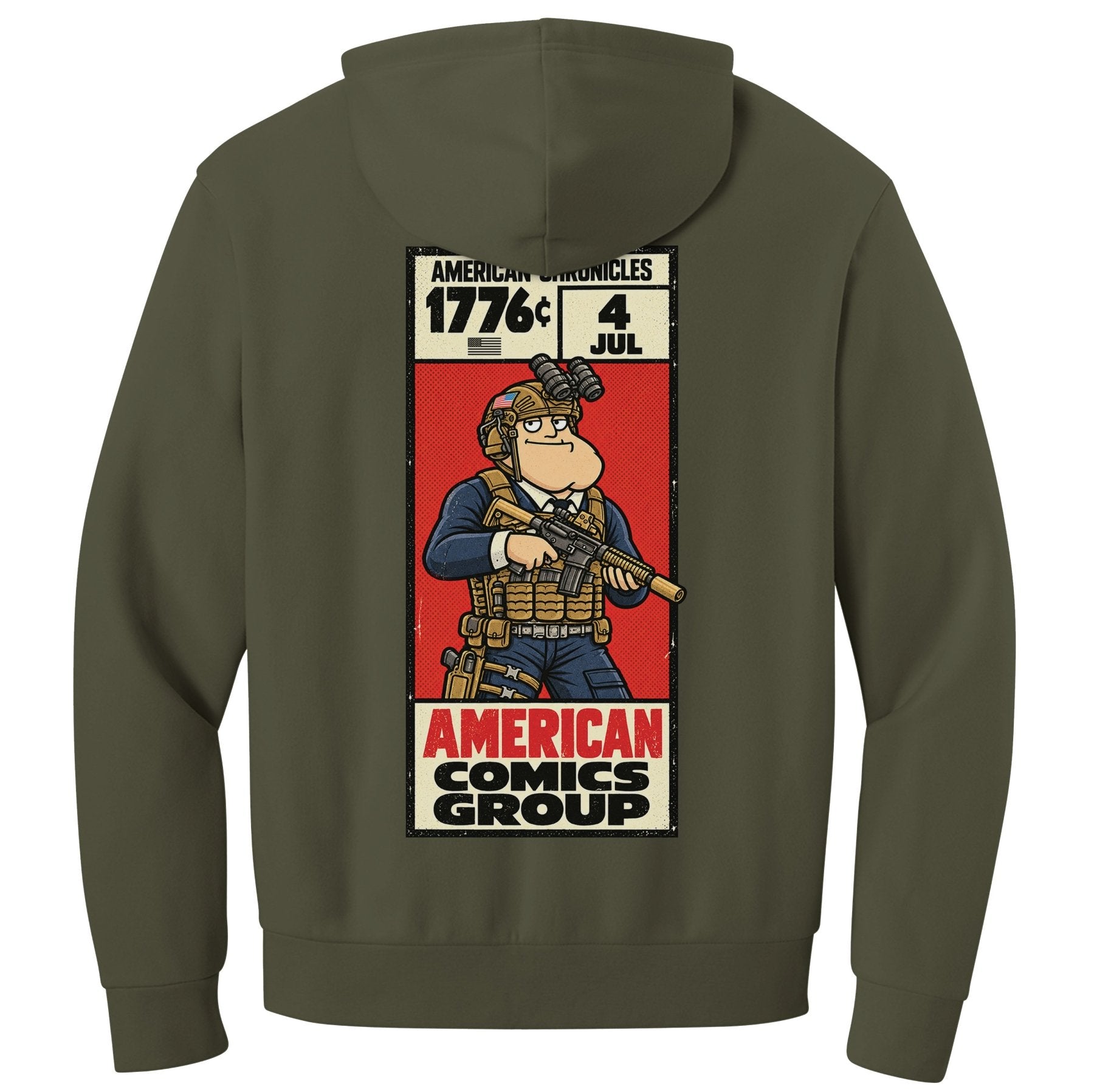 American Comic Hoodie - Small - Hoodie