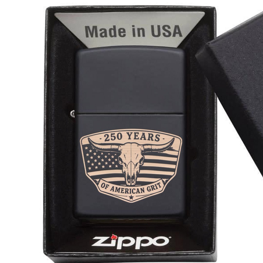 American Grit Lighter - Matte Black - No Discount