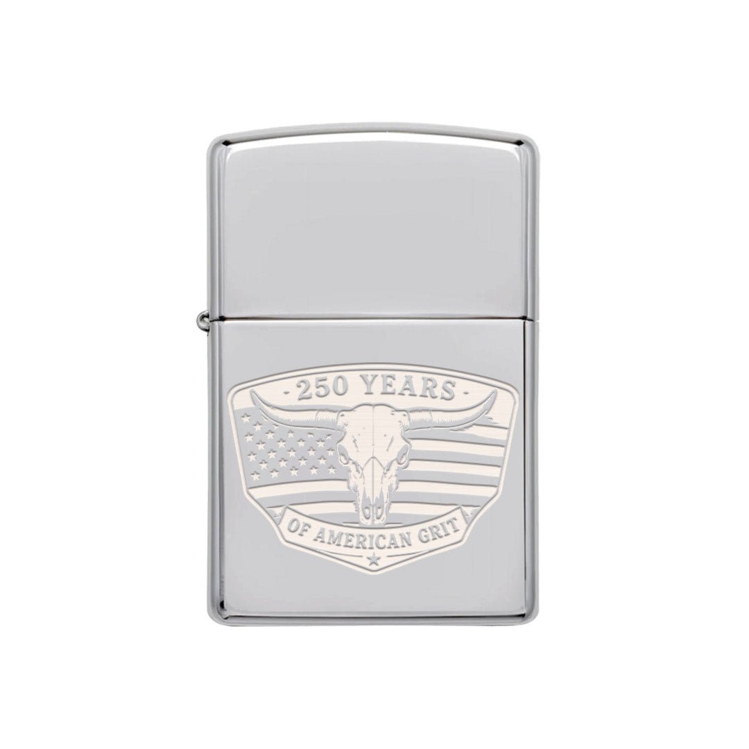 American Grit Lighter - Chrome - No Discount