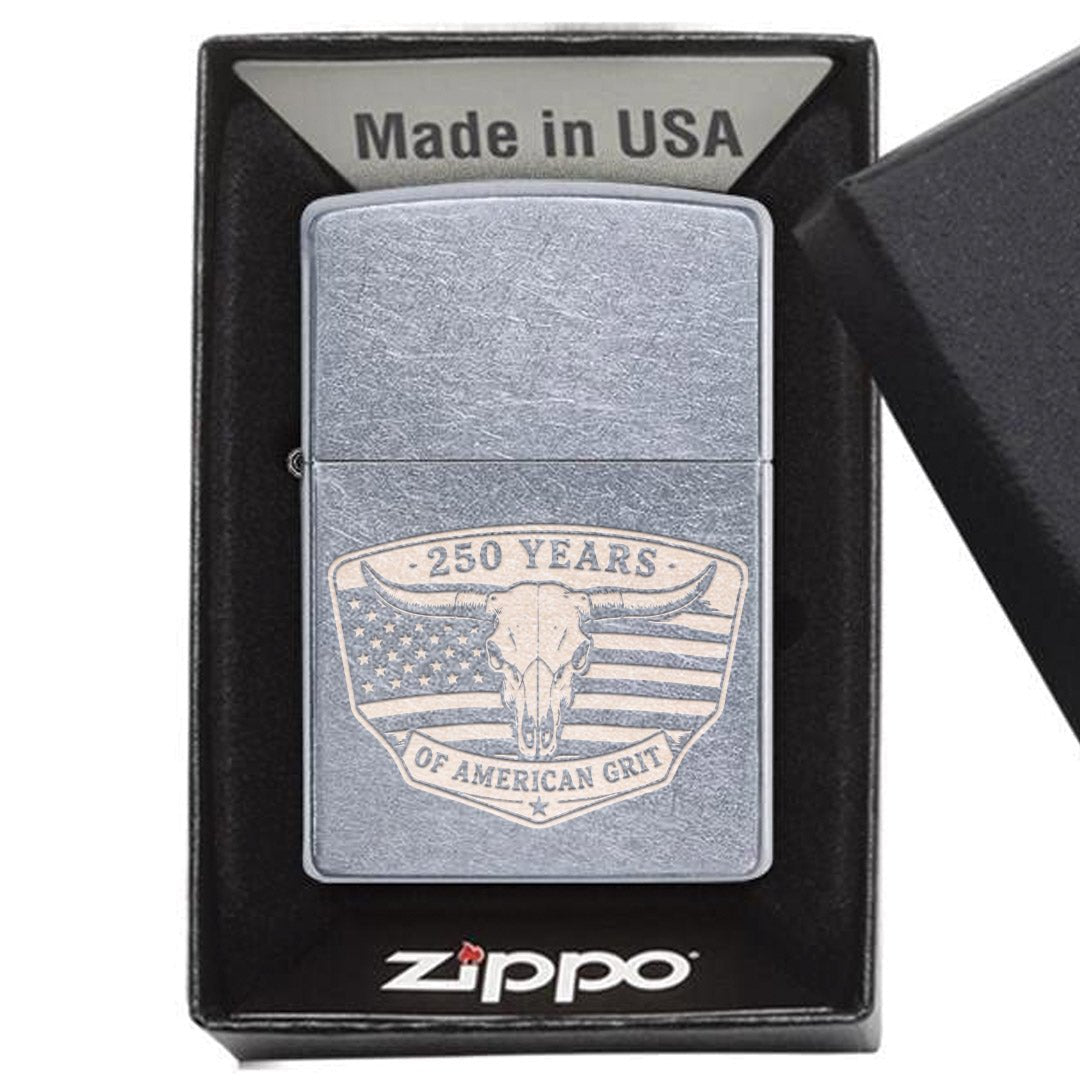 American Grit Lighter - Chrome - No Discount