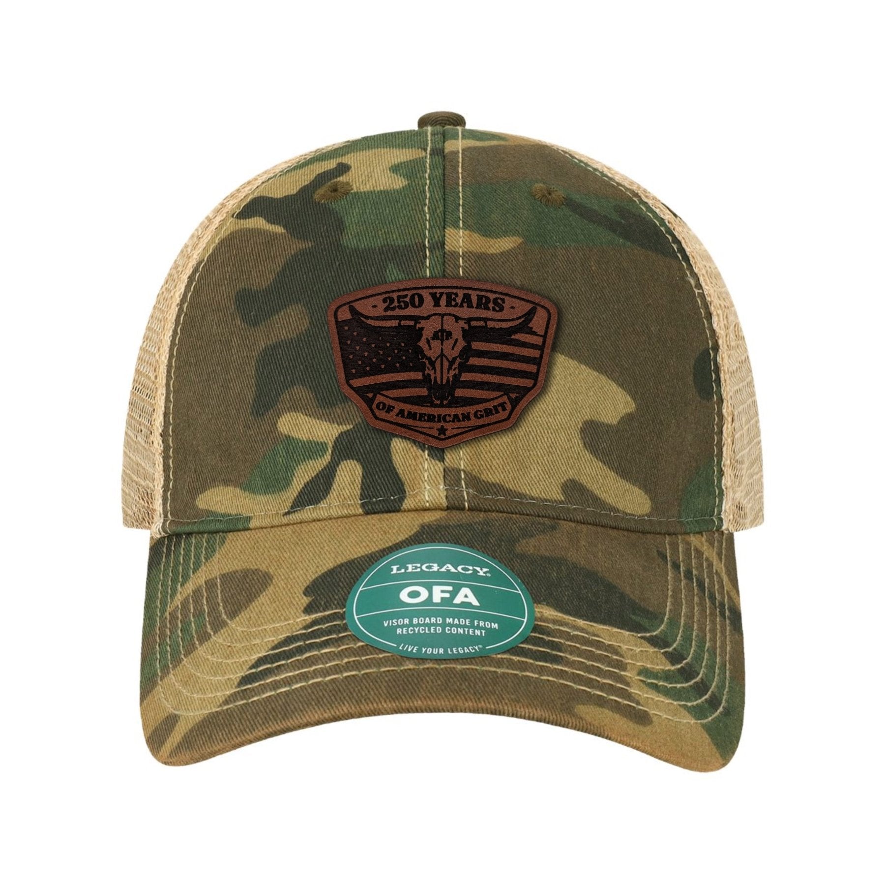 American Grit Old Trucker Hat - OSFA - Hat