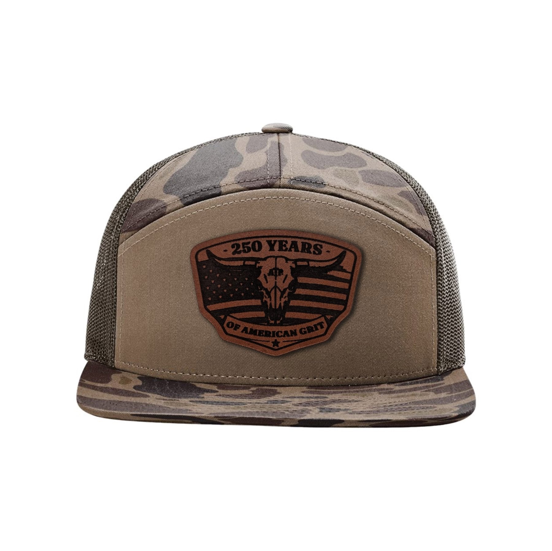 American Grit Seven Panel Hat - OSFA - Hat