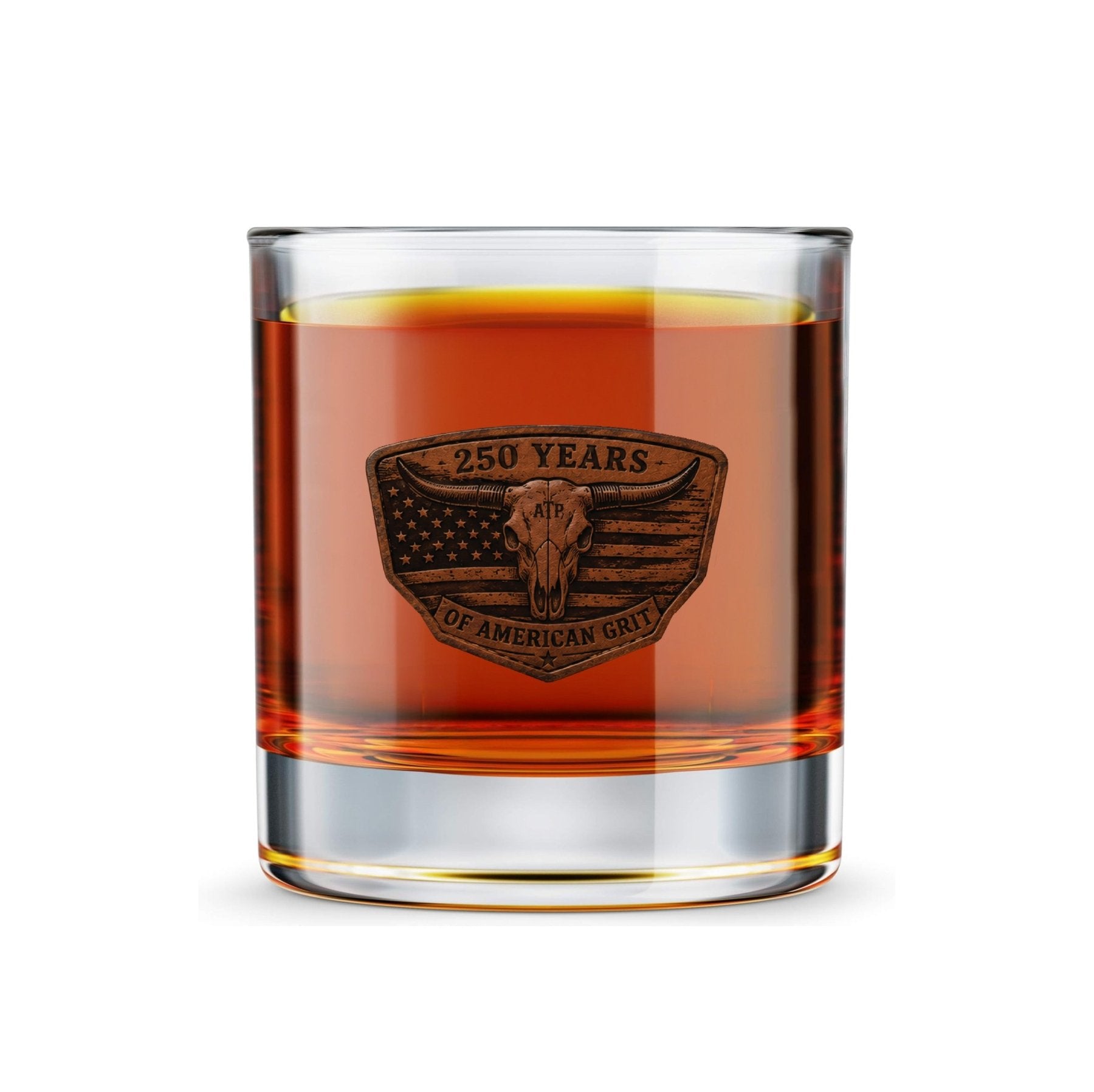 American Grit Whiskey Glass Set - 16oz - Glassware