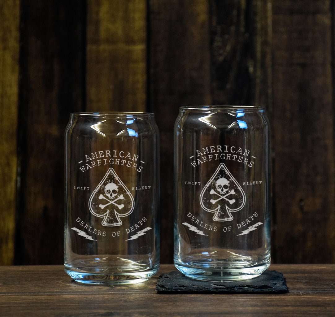 American Warfighter Beer Glass Set - Glassware