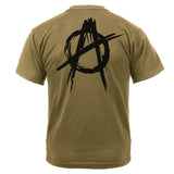 Anarchy Troop 6 - 8 CAV Coyote Tee - Small - Private Shirt