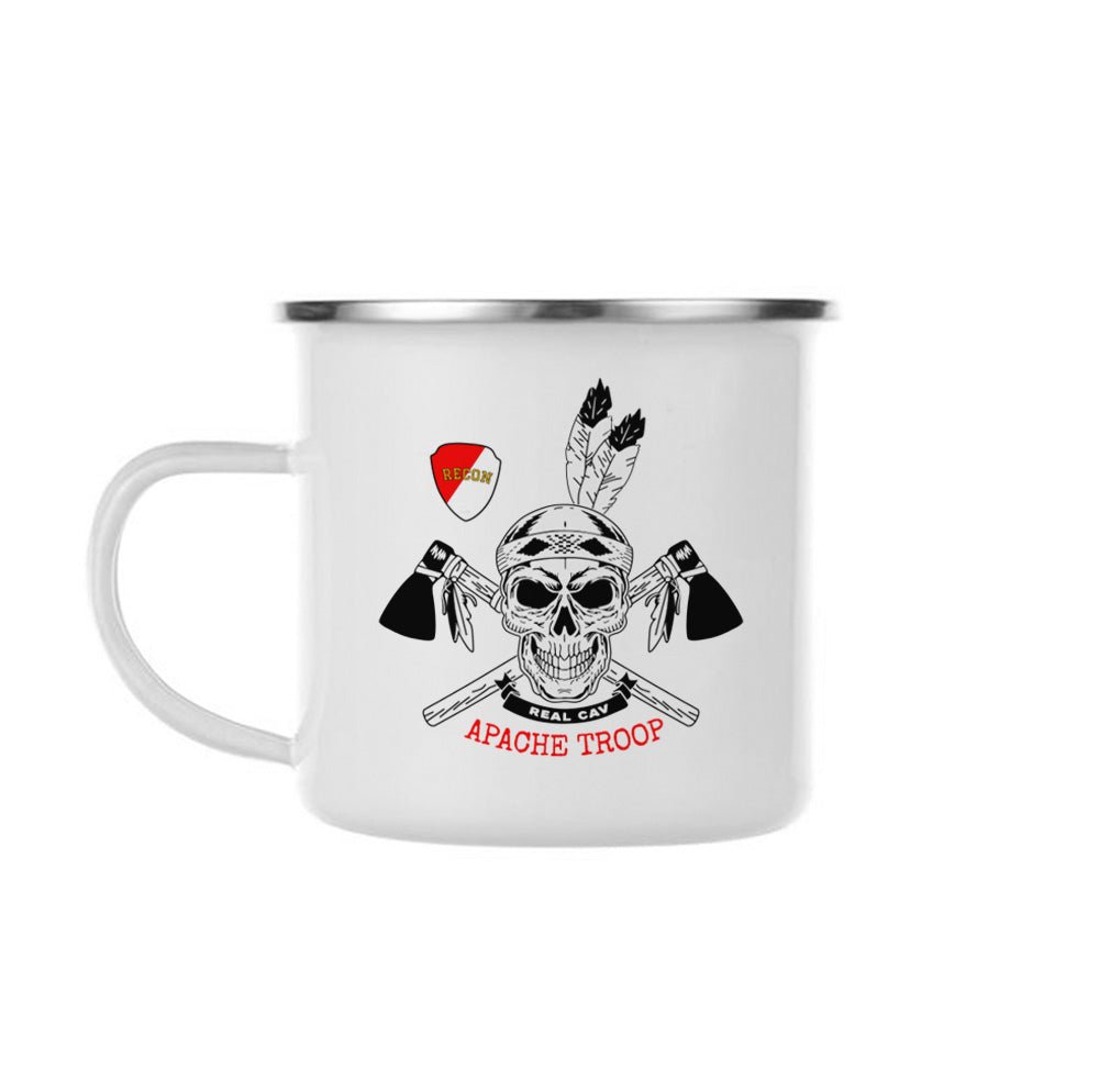 Apache Troop 4 - 9 CAV Mugs - 11oz Metal - Private Mug