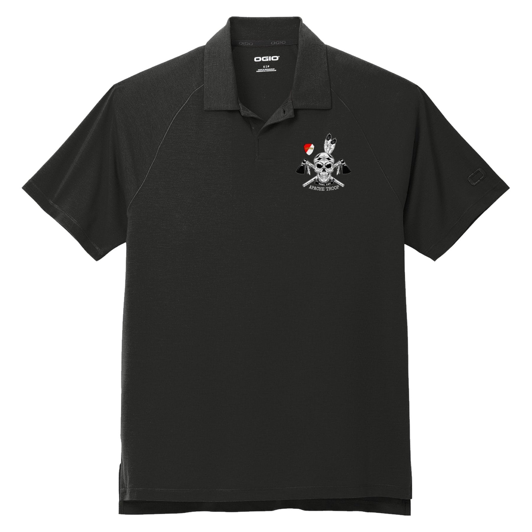 Apache Troop 4-9 CAV Performance Polo - Small - Private Performance Polo