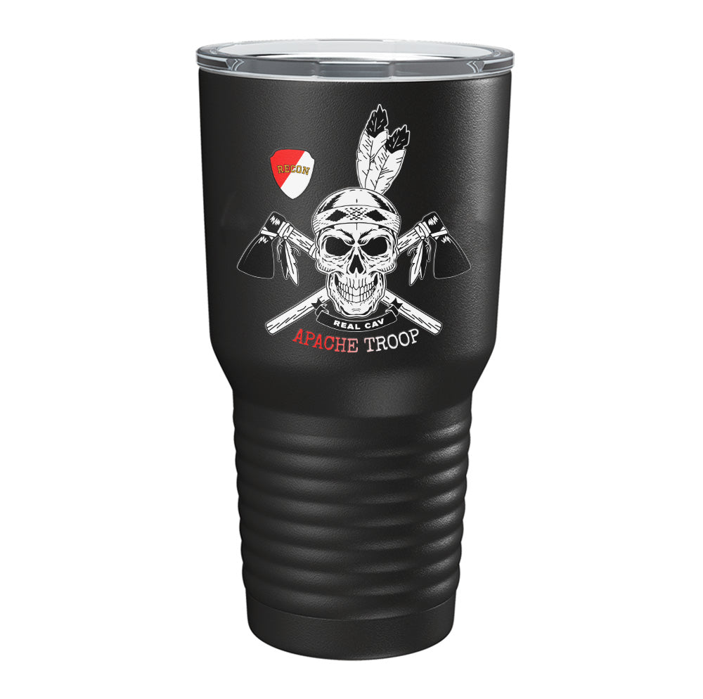 Apache Troop 4 - 9 CAV Printed Tumbler - 30oz - Private Tumbler