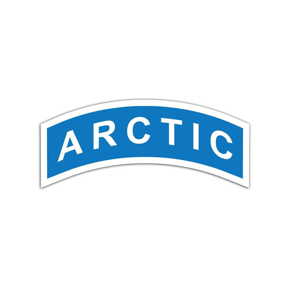 Arctic Tab Sticker - 4" - Sticker