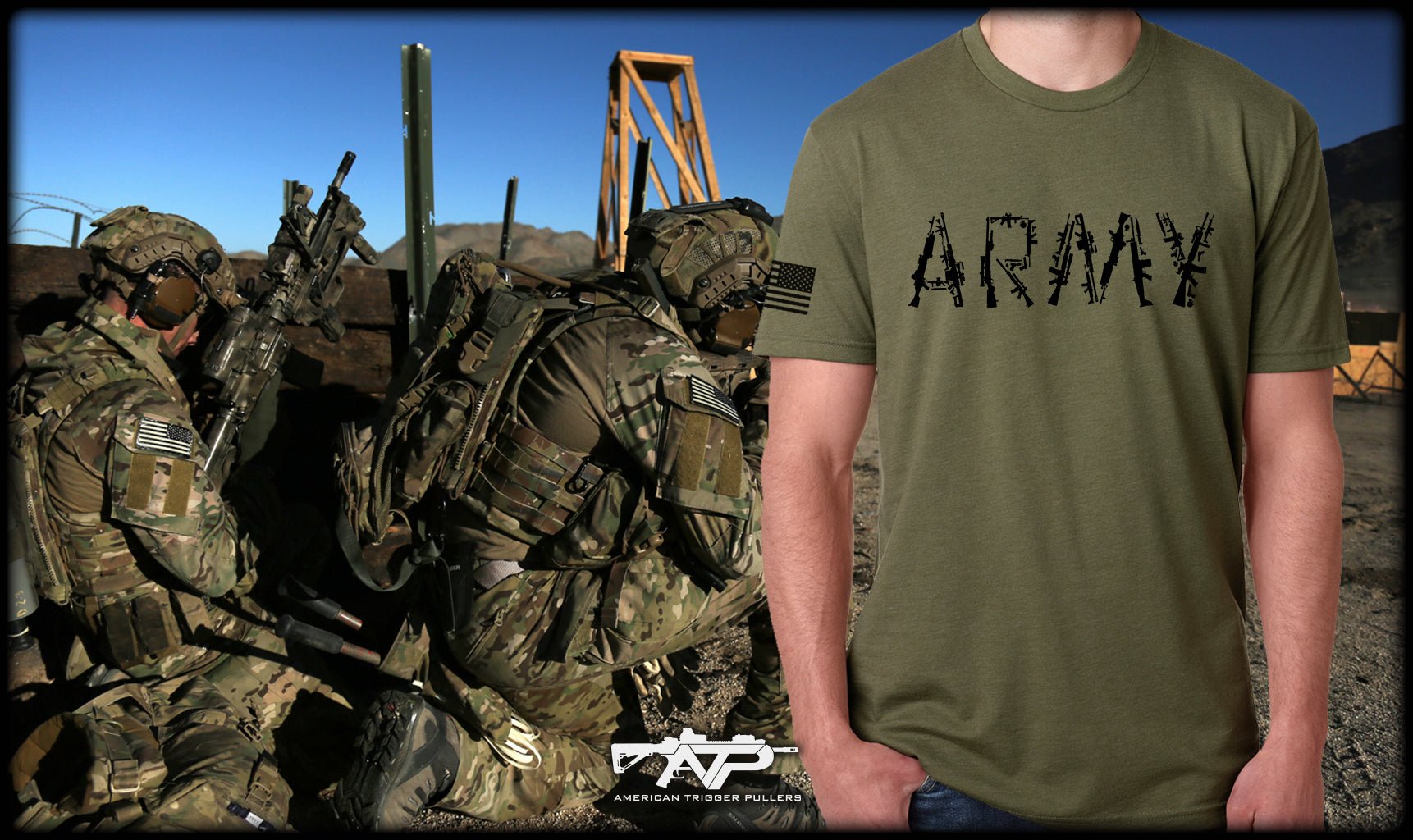 Army Guns - OD Green - Archive