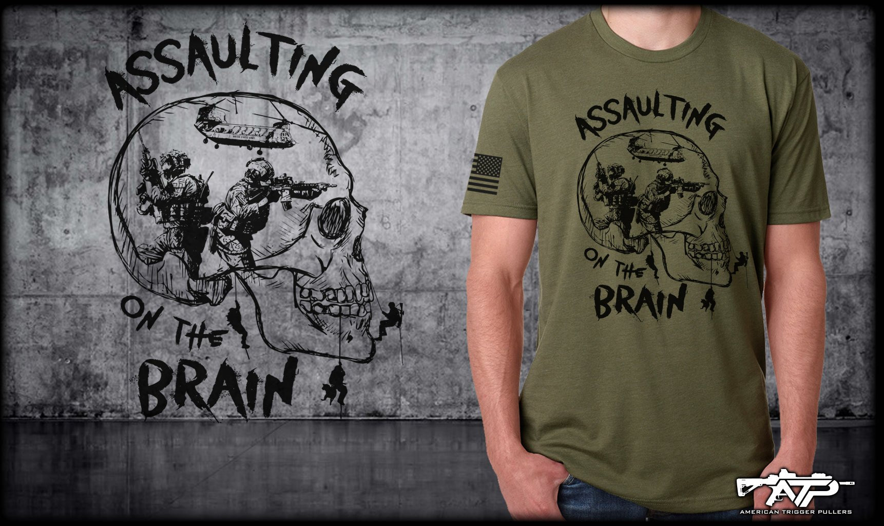 Assaulting on the Brain - OD Green - Archive