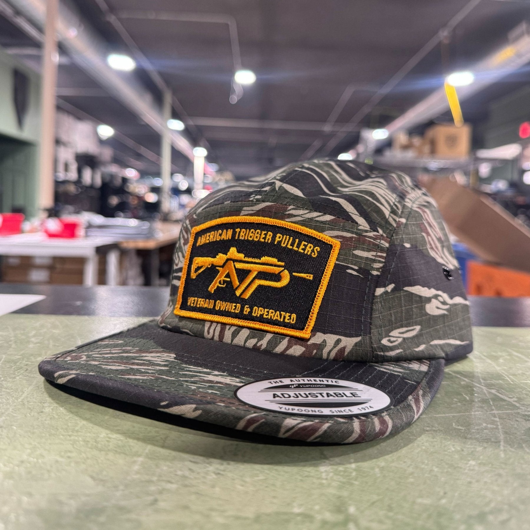 ATP Badge Flat Bill Hat - Red - Hat