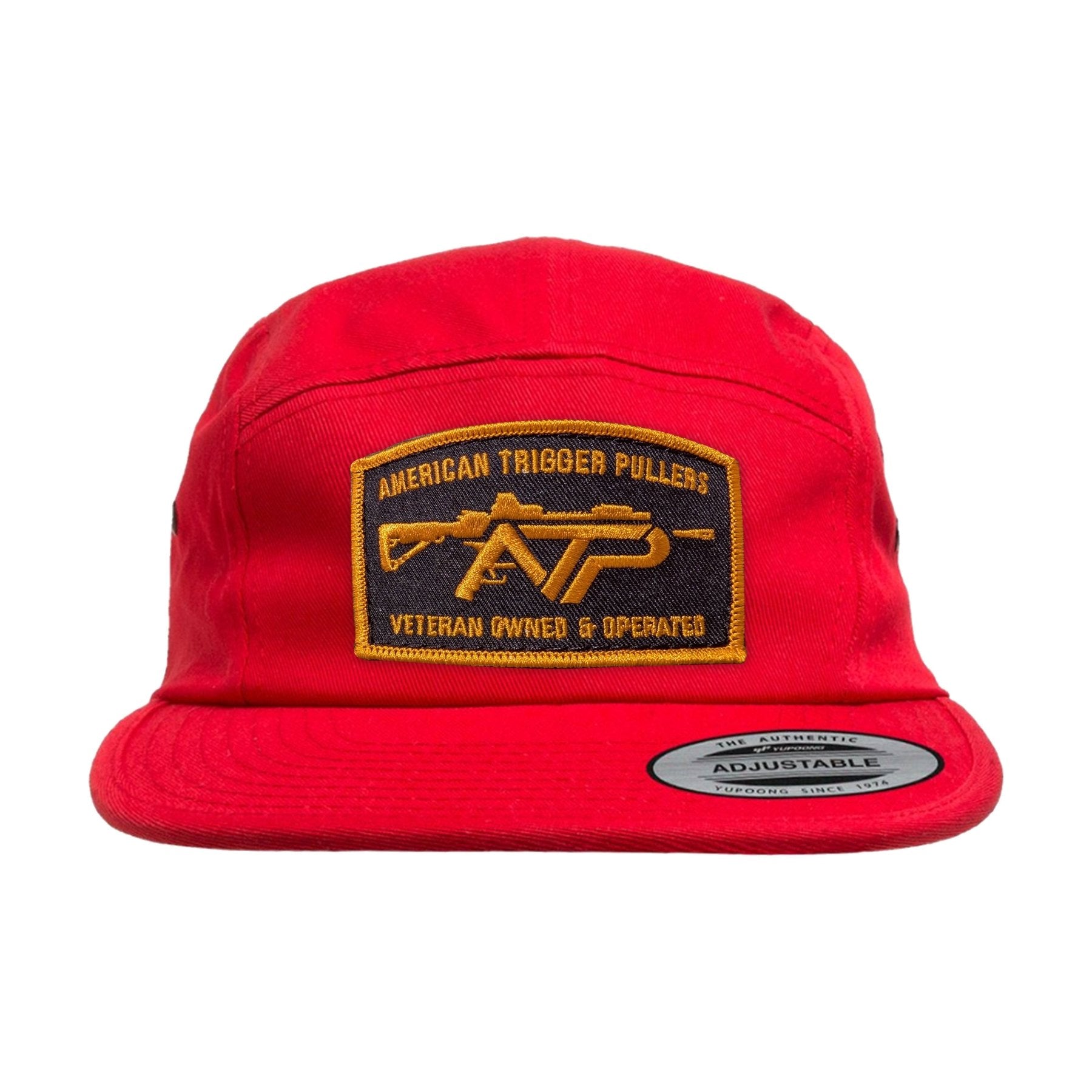 ATP Badge Flat Bill Hat - Red - Hat