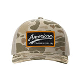 ATP Baseball Patch Snapback Trucker Camo Hat - OSFA - Hat