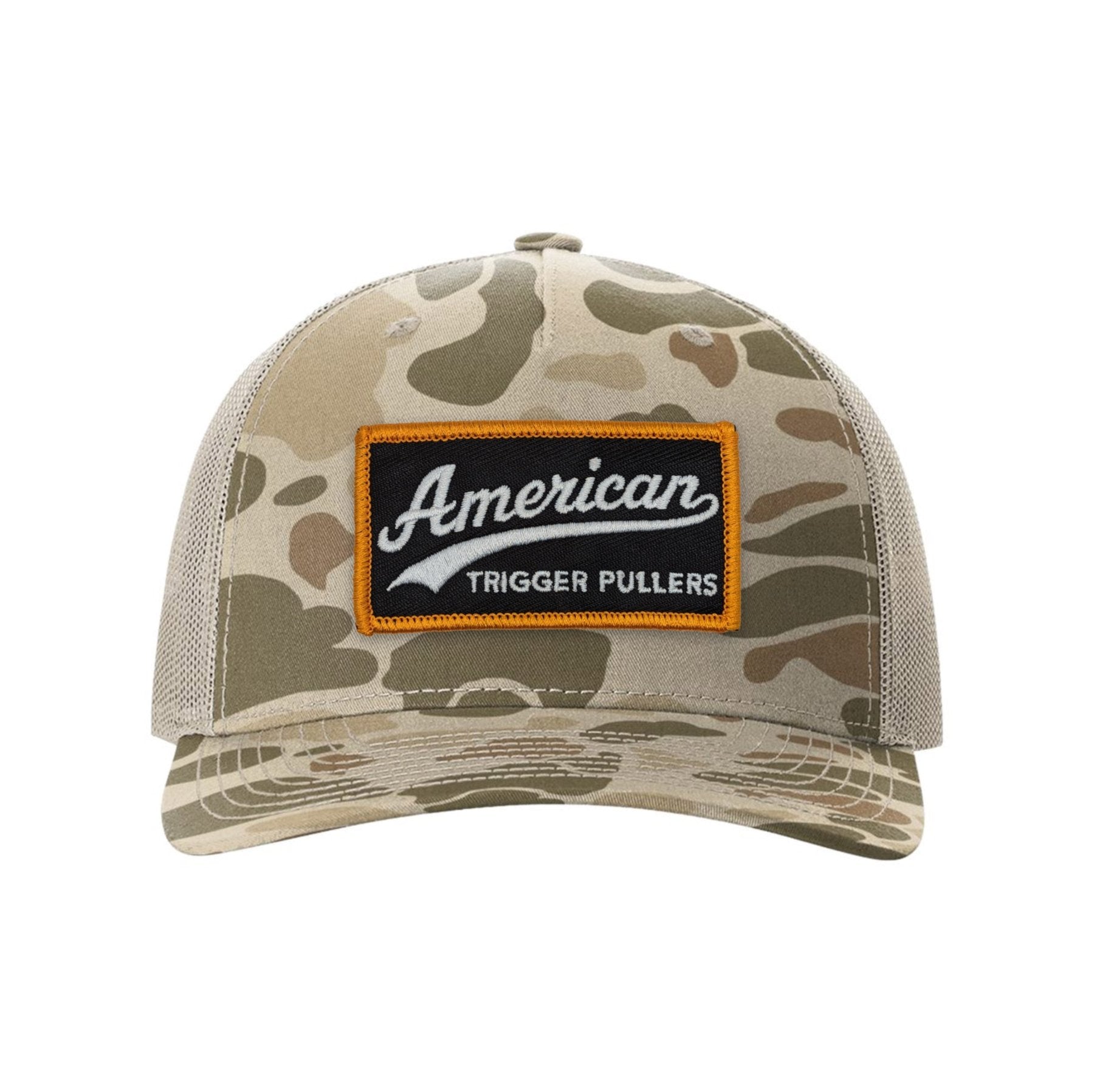 ATP Baseball Patch Snapback Trucker Camo Hat - OSFA - Hat