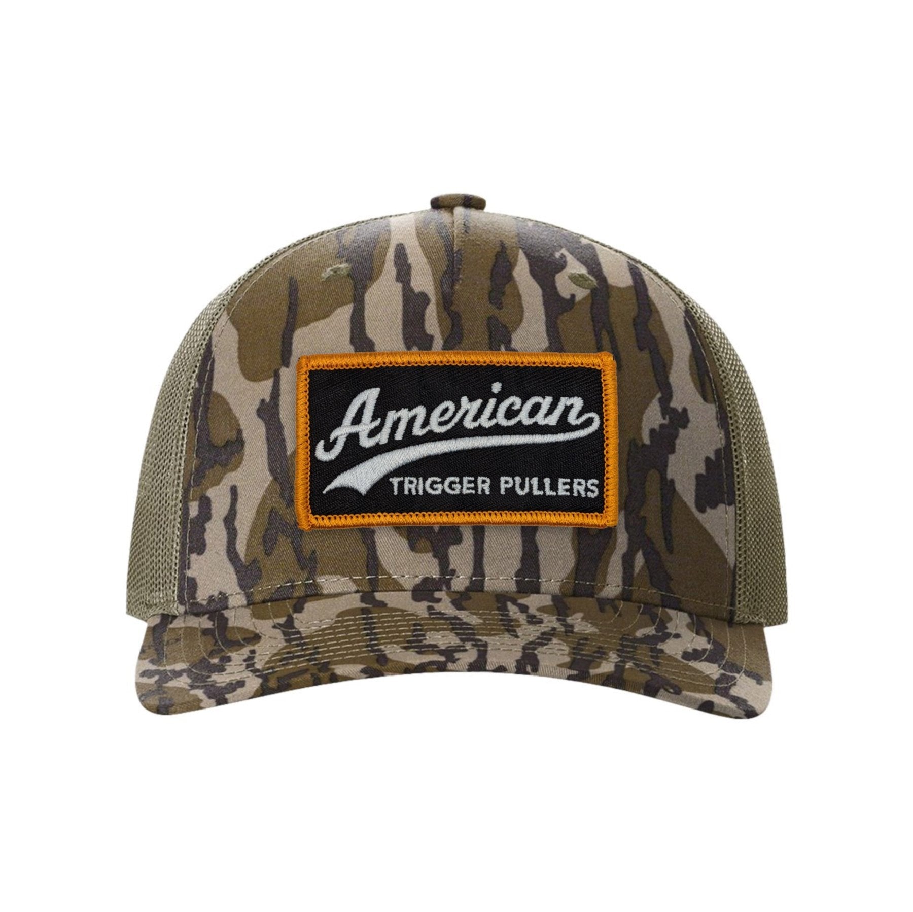 ATP Baseball Patch Snapback Trucker Camo Hat - OSFA - Hat