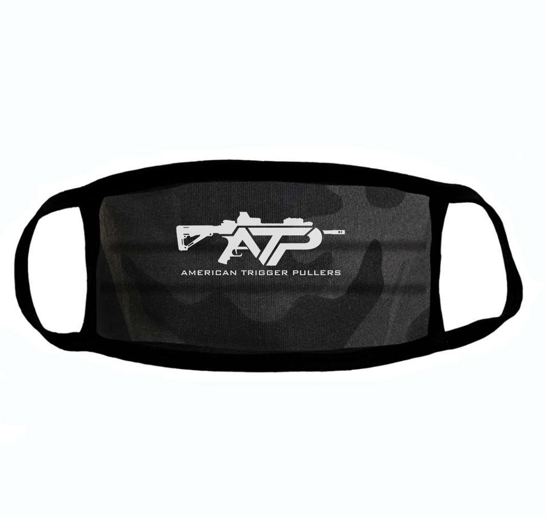 ATP Black Camo Face Mask - Mask