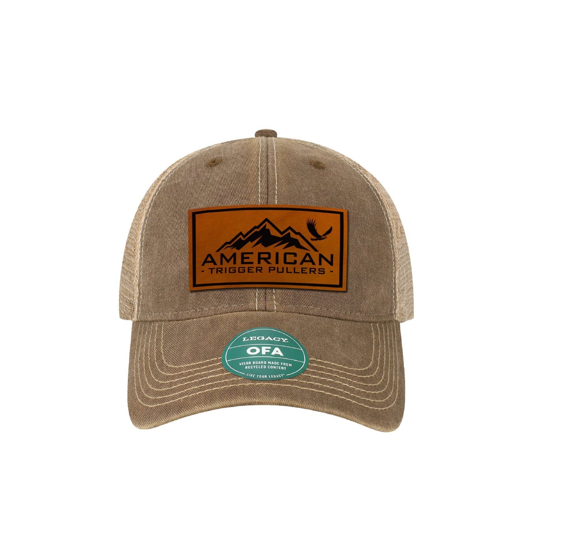 ATP Eagle Mountain Leather Dad Cap - OSFA - Headwear