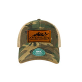 ATP Eagle Mountain Leather Dad Cap - OSFA - Headwear