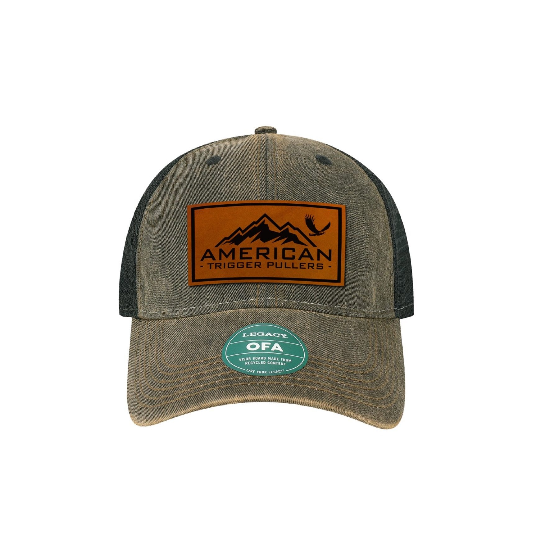 ATP Eagle Mountain Leather Dad Cap - OSFA - Headwear