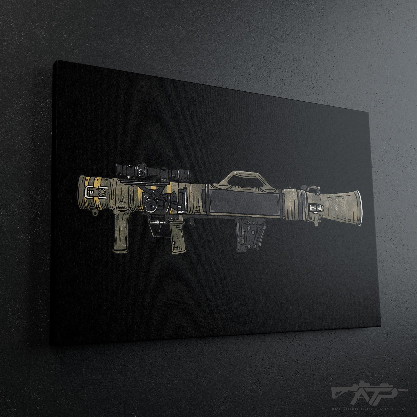 ATP Goose Canvas - Stretched Canvas - Canvas