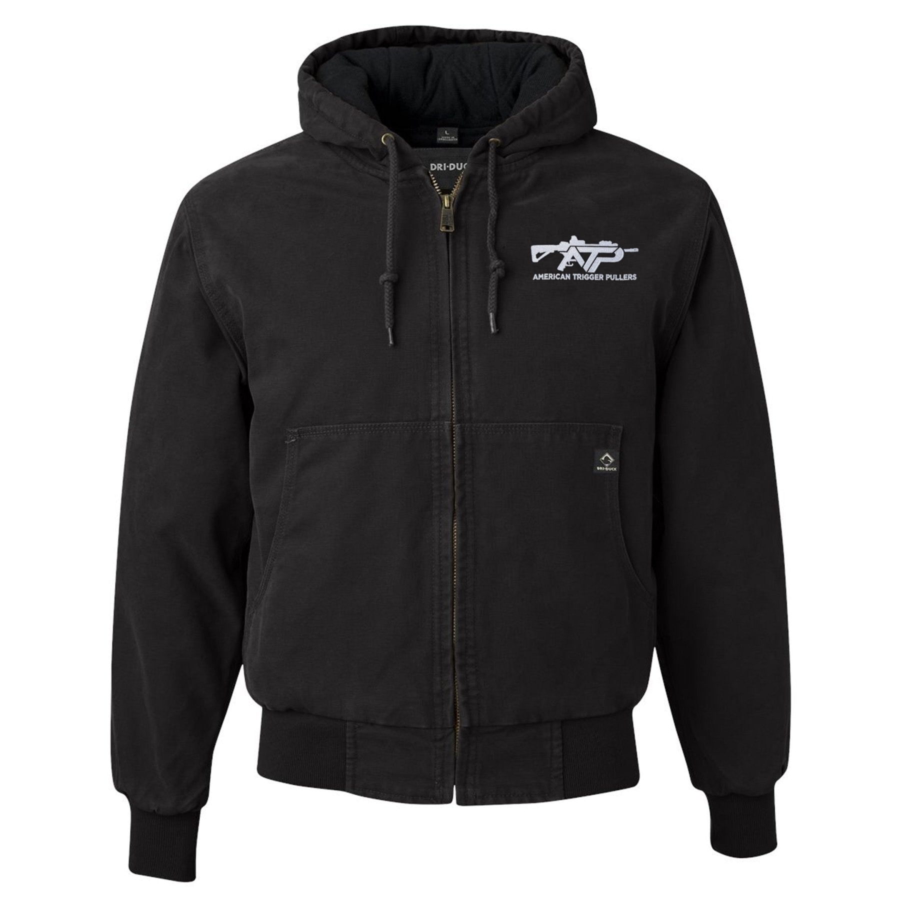 ATP Logo Embroidered Boulder Cloth™ Hooded Jacket - Small - Outerwear