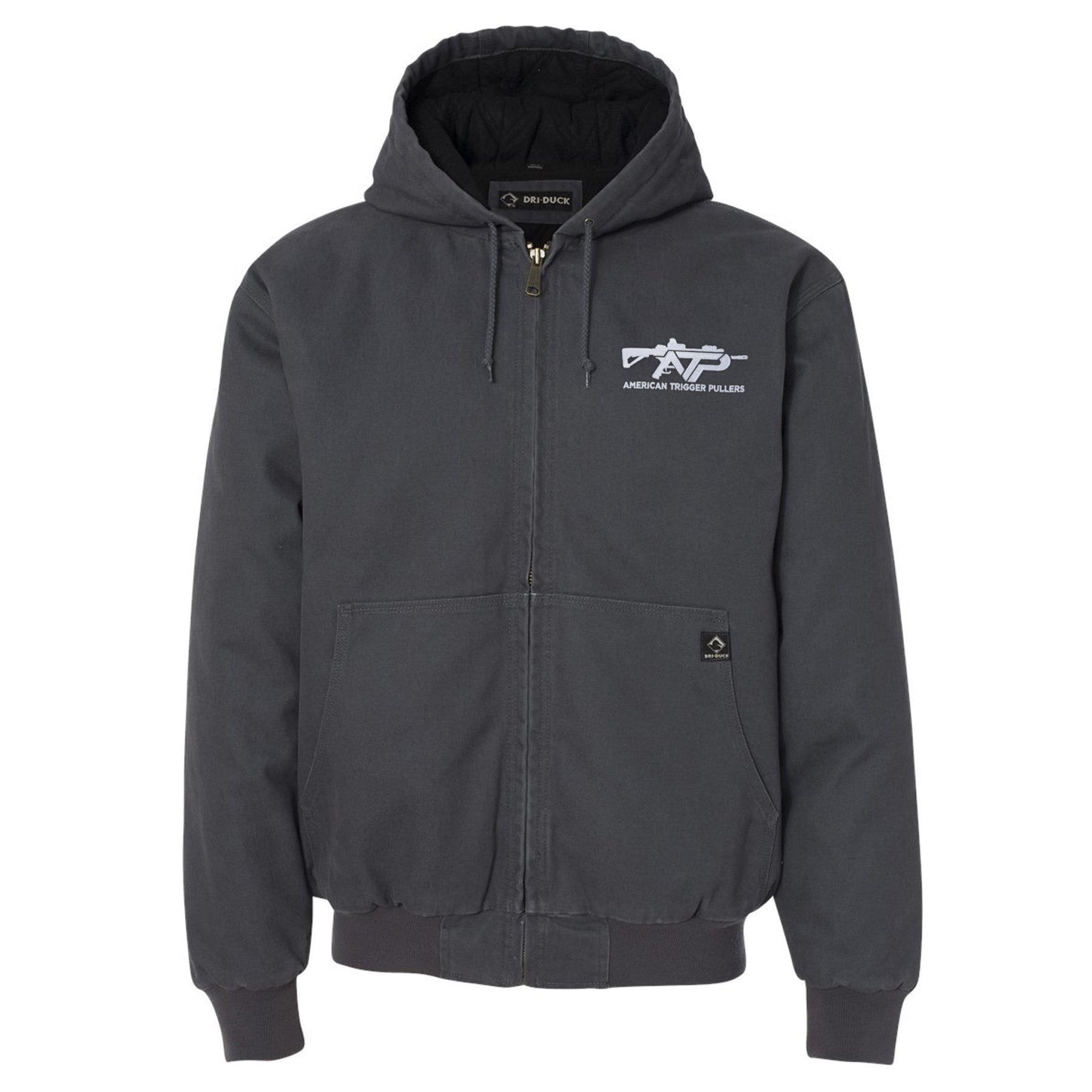 ATP Logo Embroidered Boulder Cloth™ Hooded Jacket - Small - Outerwear