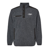 ATP Logo Embroidered Melange Fleece Pullover - Small - Fleece