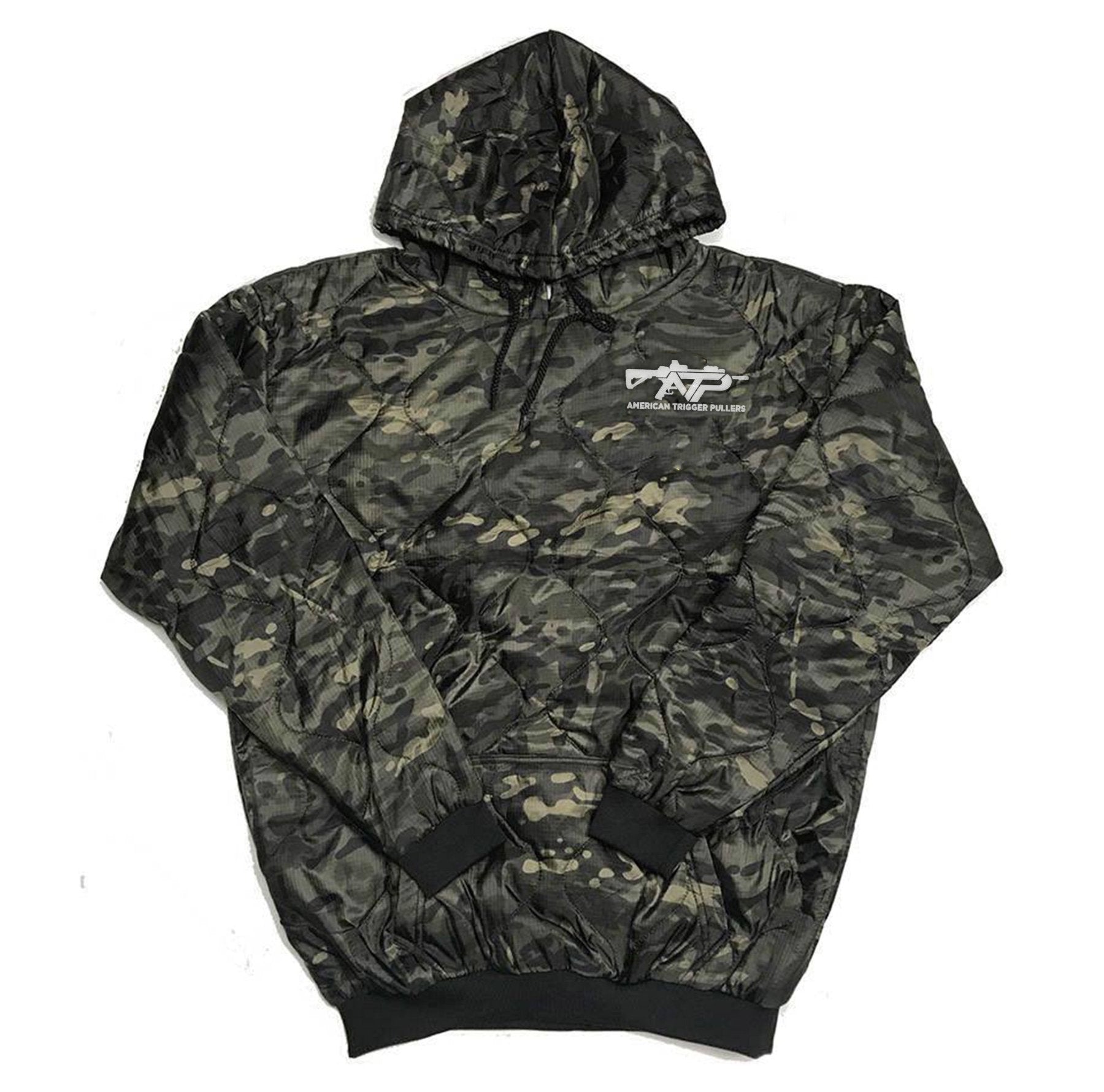 ATP Logo Embroidered Woobie Hoodie - Small - Woobie