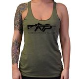 ATP Logo Ladies Tri - Blend Tank - Small - Tank