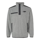 ATP Logo Embroidered Melange Fleece Pullover