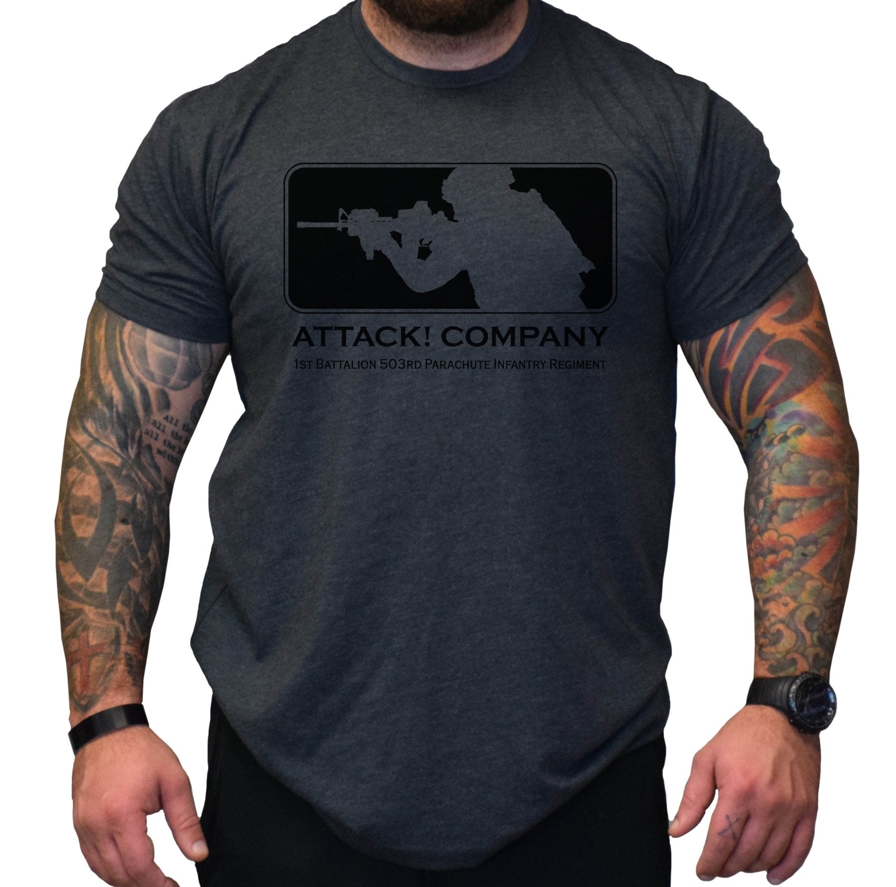 Attack! Company 503rd Tee - Small - Private Shirt