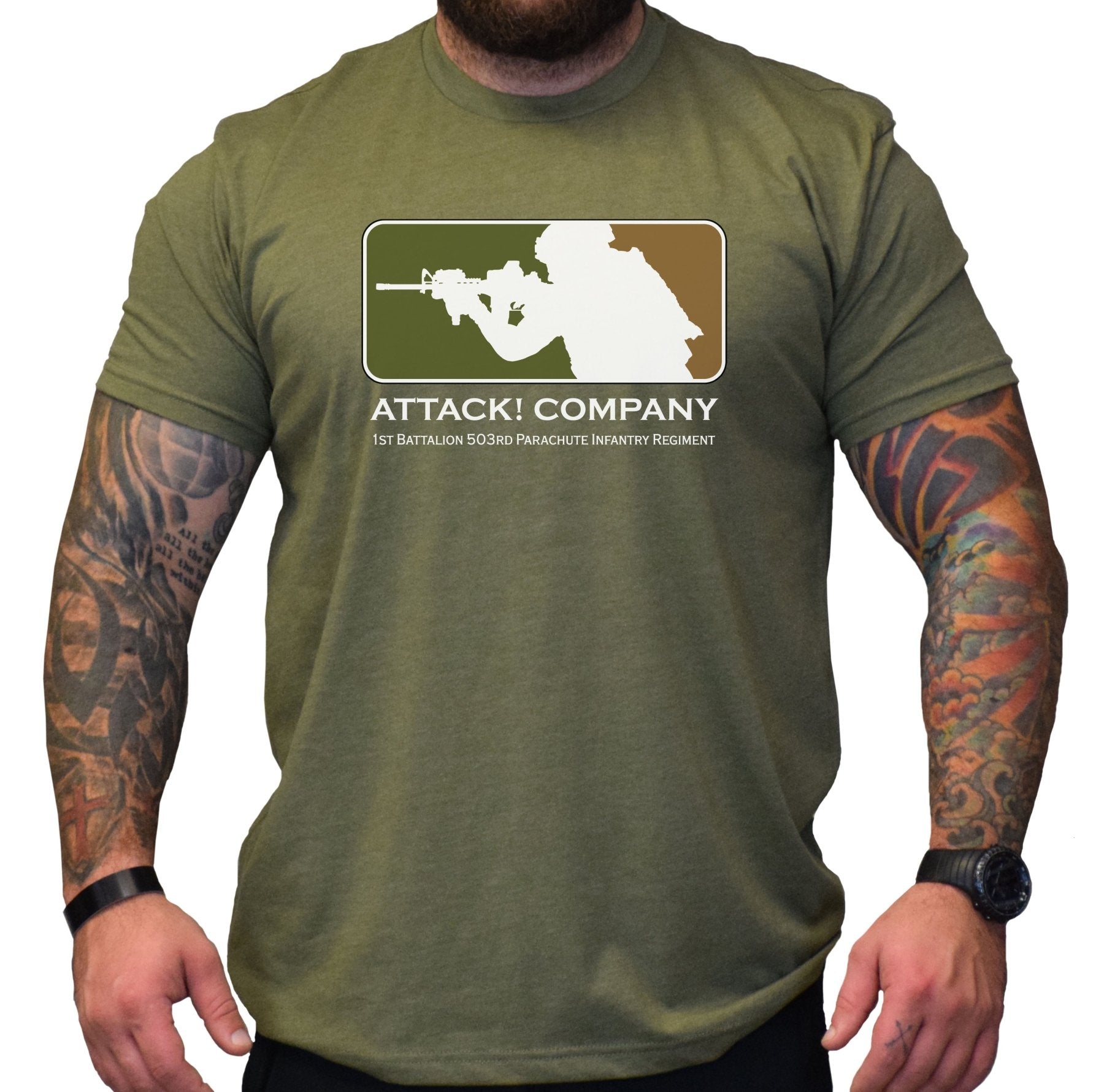 Attack! Company 503rd Tee - Small - Private Shirt