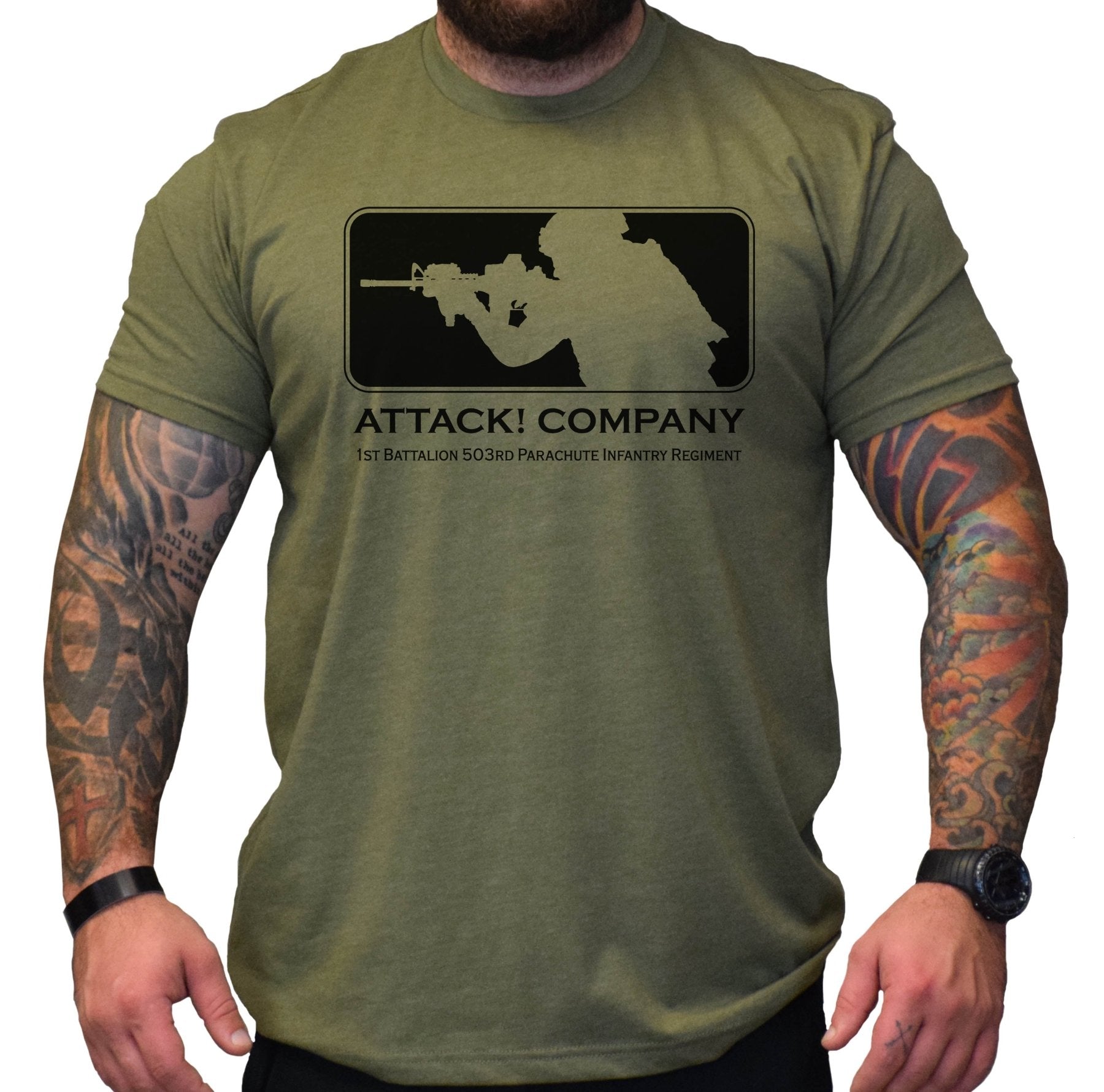 Attack! Company 503rd Tee - Small - Private Shirt