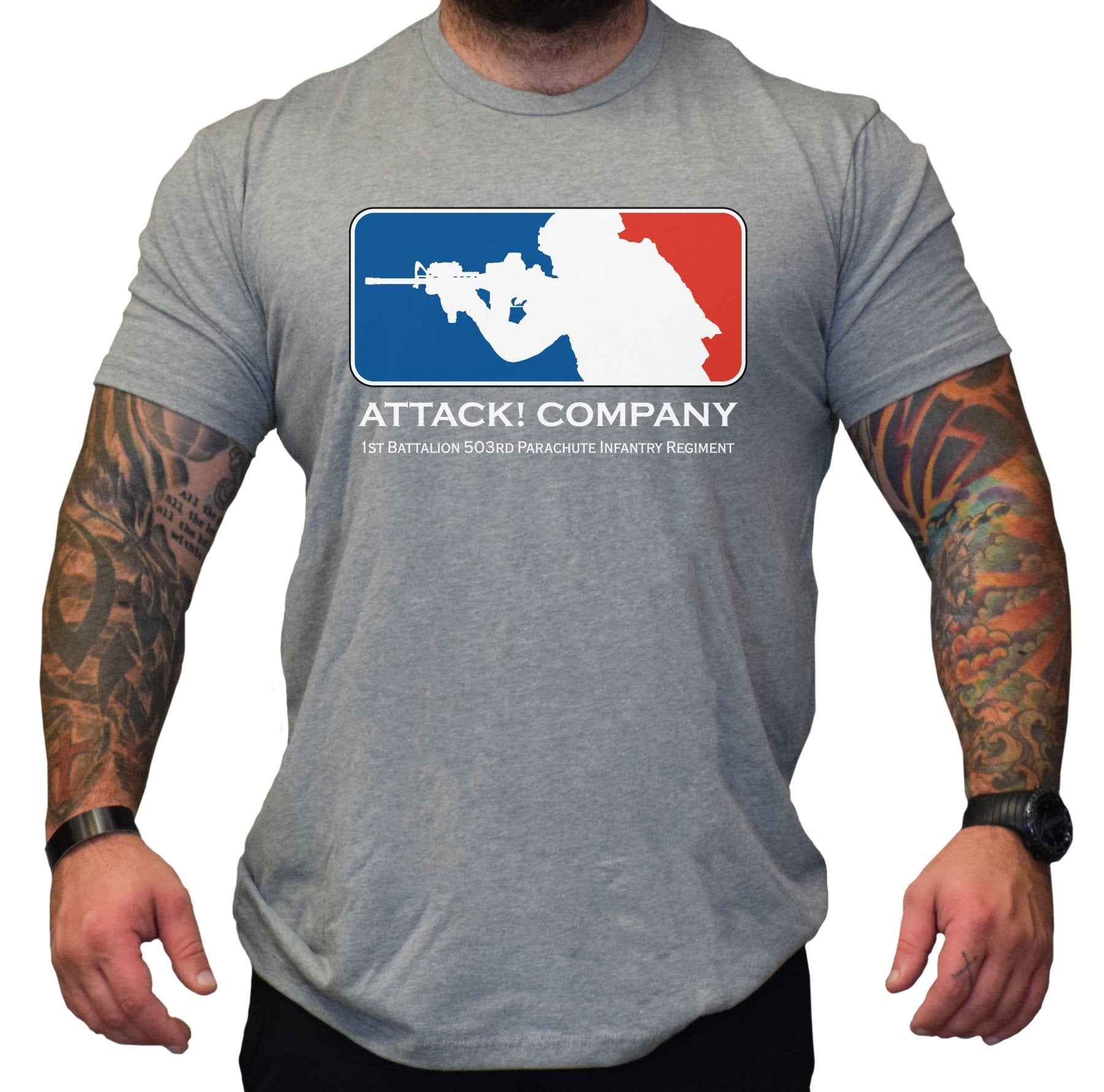 Attack! Company 503rd Tee - Small - Private Shirt